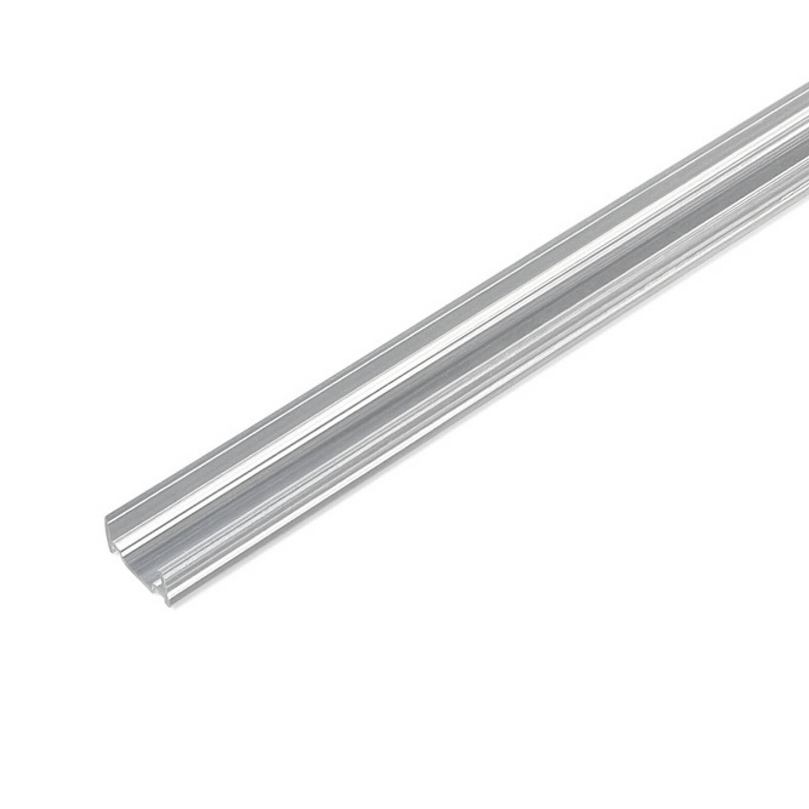 Montážny profil LED pásky SAUNA, priehľadný, dĺžka 200 cm