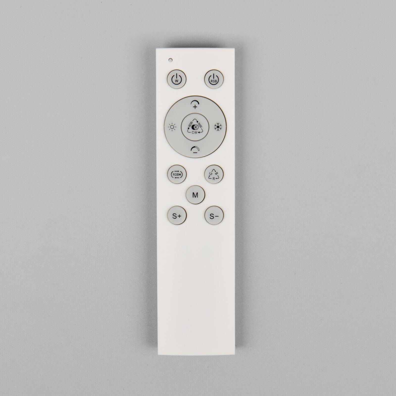 Stropné LED svetlo Vono, čierne/číre, Ø 40 cm, CCT, RGB diaľkové ovládanie