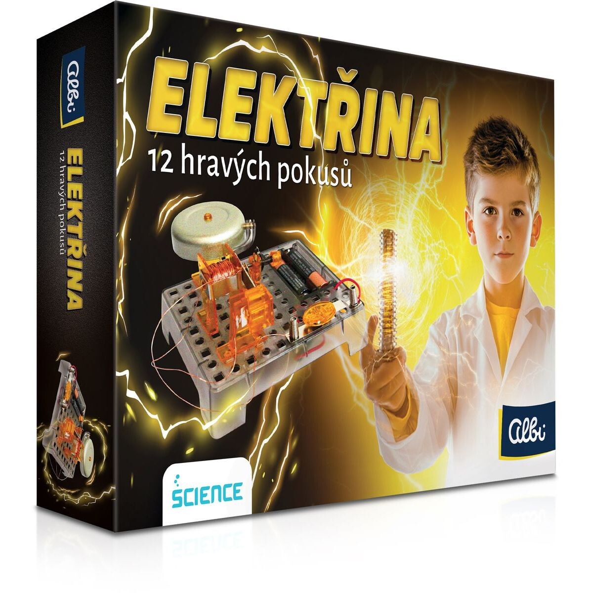 Albi Experimentuj s elektrinou