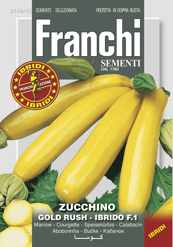 Franchi Cuketa žltá GOLD RUSH HYBRID F1