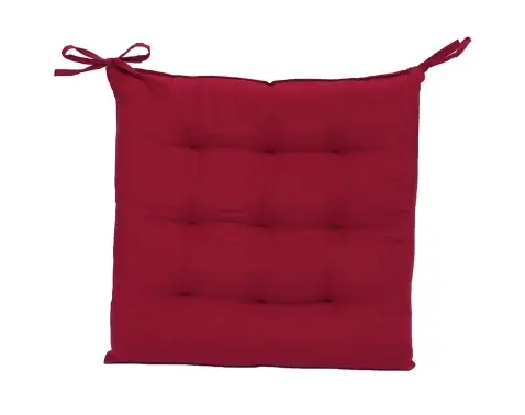 Podsedák na stoličky Nils 40x40 cm, bordó%