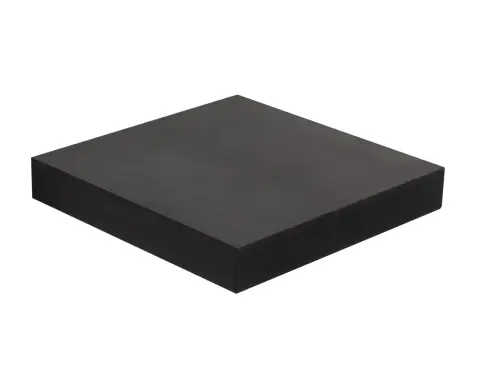 Nástenná polica Basic 25 cm, čierna%