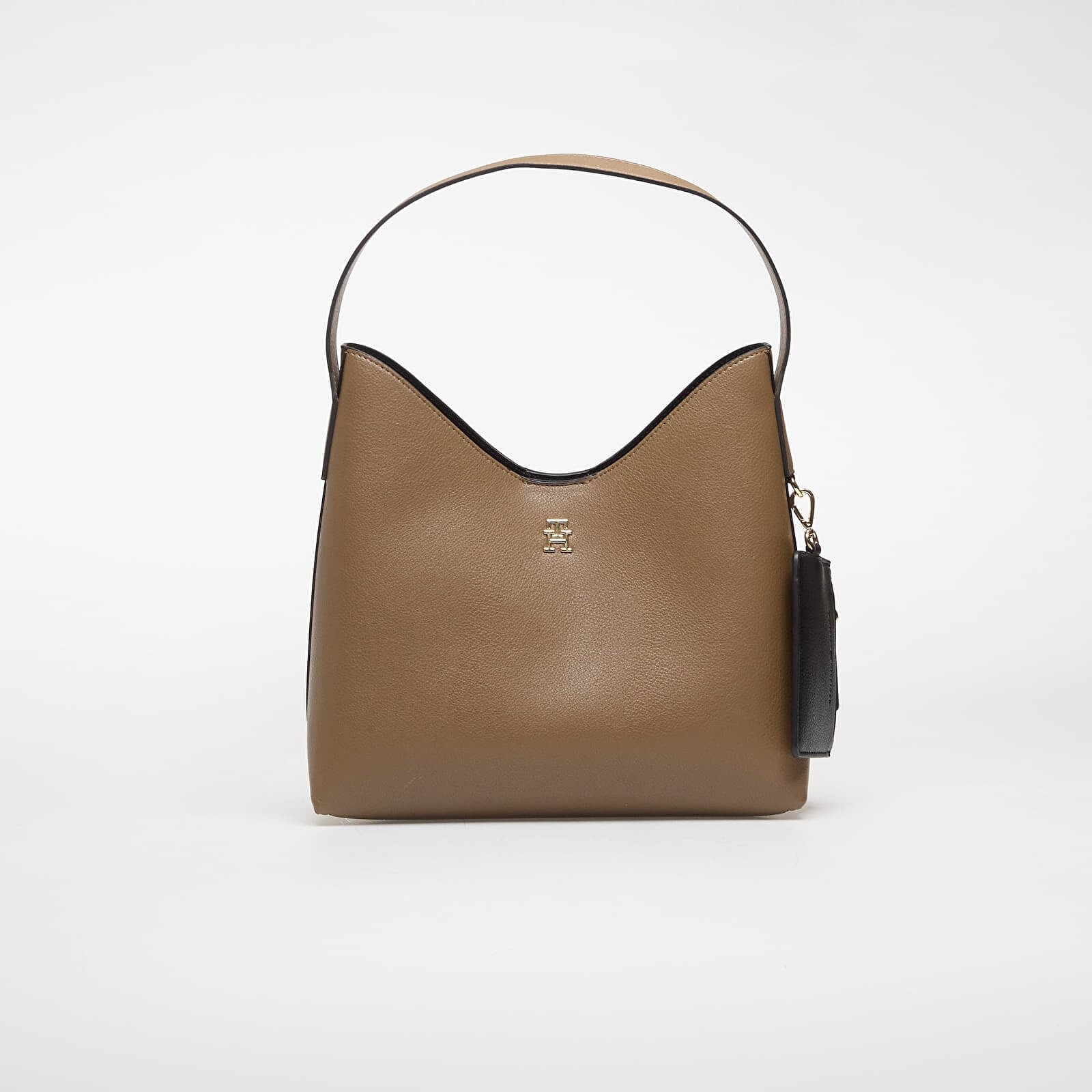 Kabelka Tommy Hilfiger Th Icon Shoulder Bag Taupe Universal