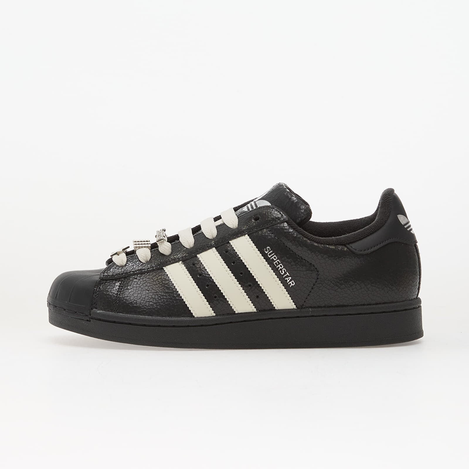 Tenisky adidas Superstar II W Carbon/ Off White/ Silver Metallic EUR 38 2/3