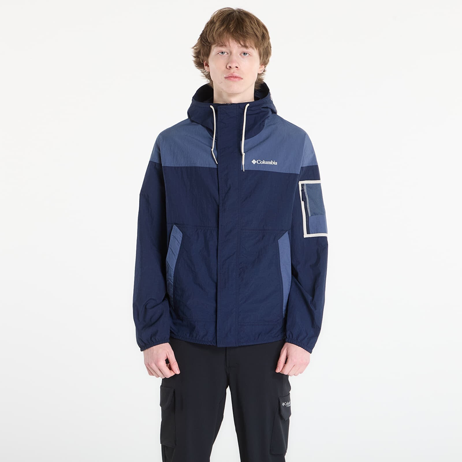Vetrovka Columbia Challenger™ II Windbreaker Collegiate Navy/ Dark Mountain M