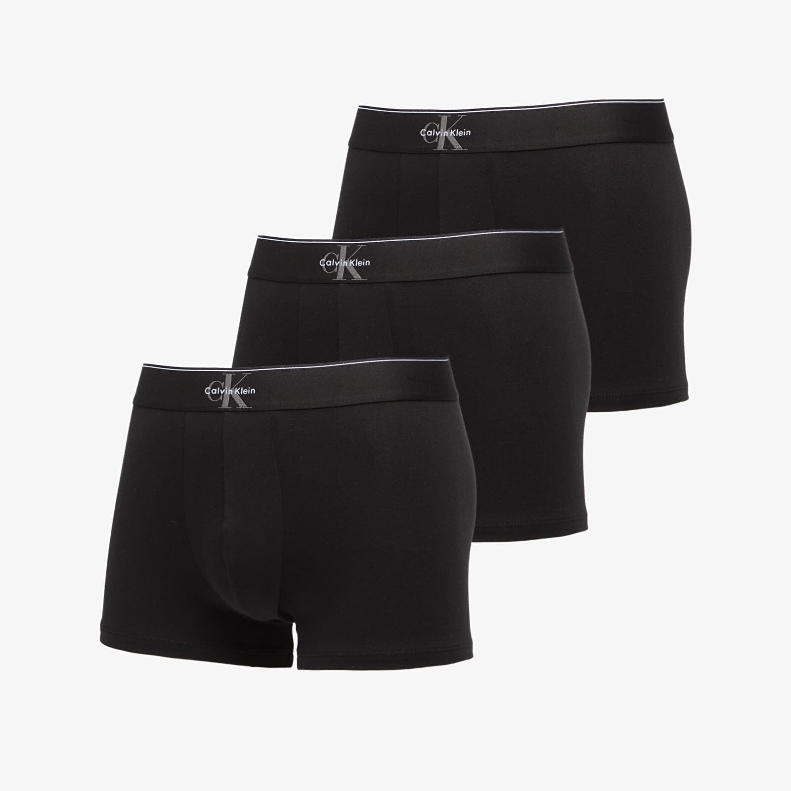 Trenírky Calvin Klein Trunk 3-Pack Black M