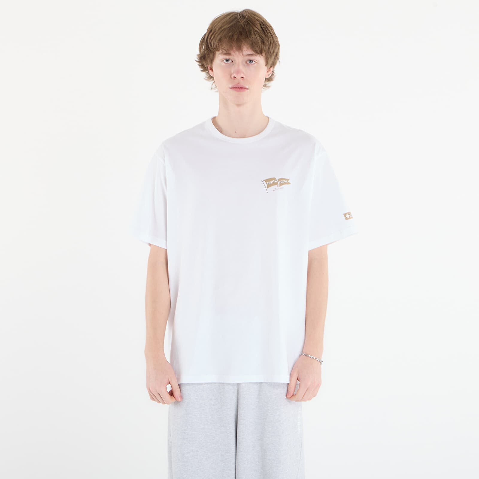 Tričko Columbia Csc™ Heavyweight Back Graphic T-Shirt White/ Heritage M