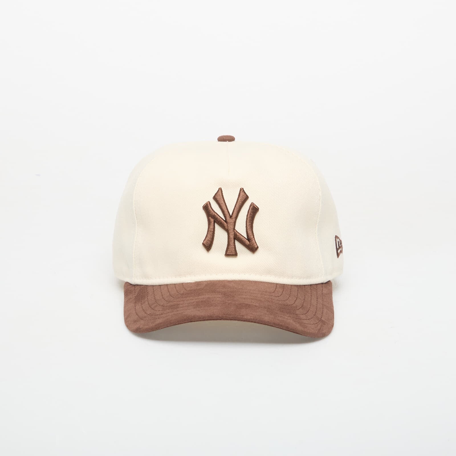 Šiltovka New Era 9FIFTY Aframe MLB Suede Visor New York Yankees Beige M-L