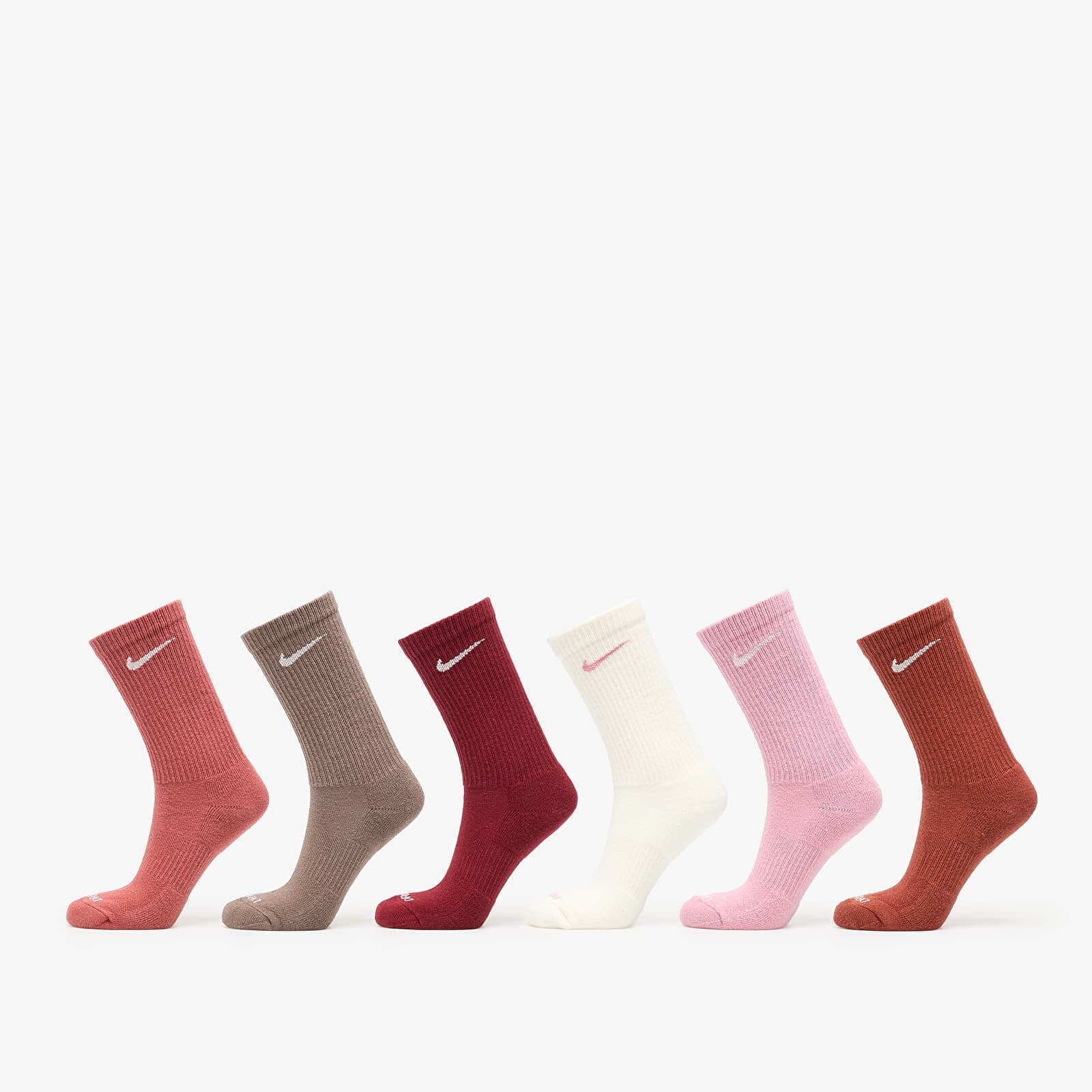 Ponožky Nike Everyday Plus Cushioned Training Crew Socks 6-Pack Multi Color XL