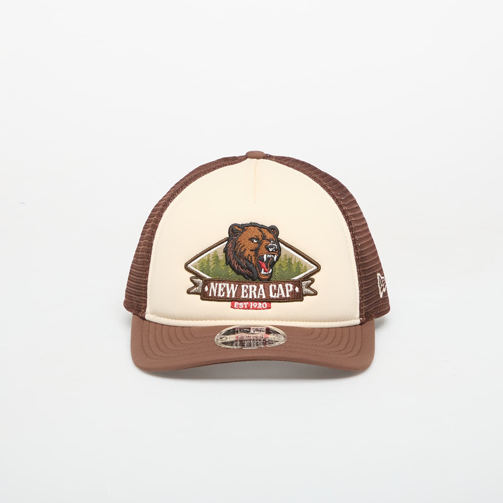 Šiltovka New Era 9FORTY Af Trucker Graphic Brown universal