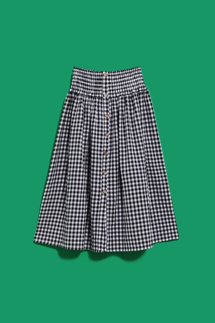 Marisse LADIES SKIRT L-SC-4018 WHITE_BLACK