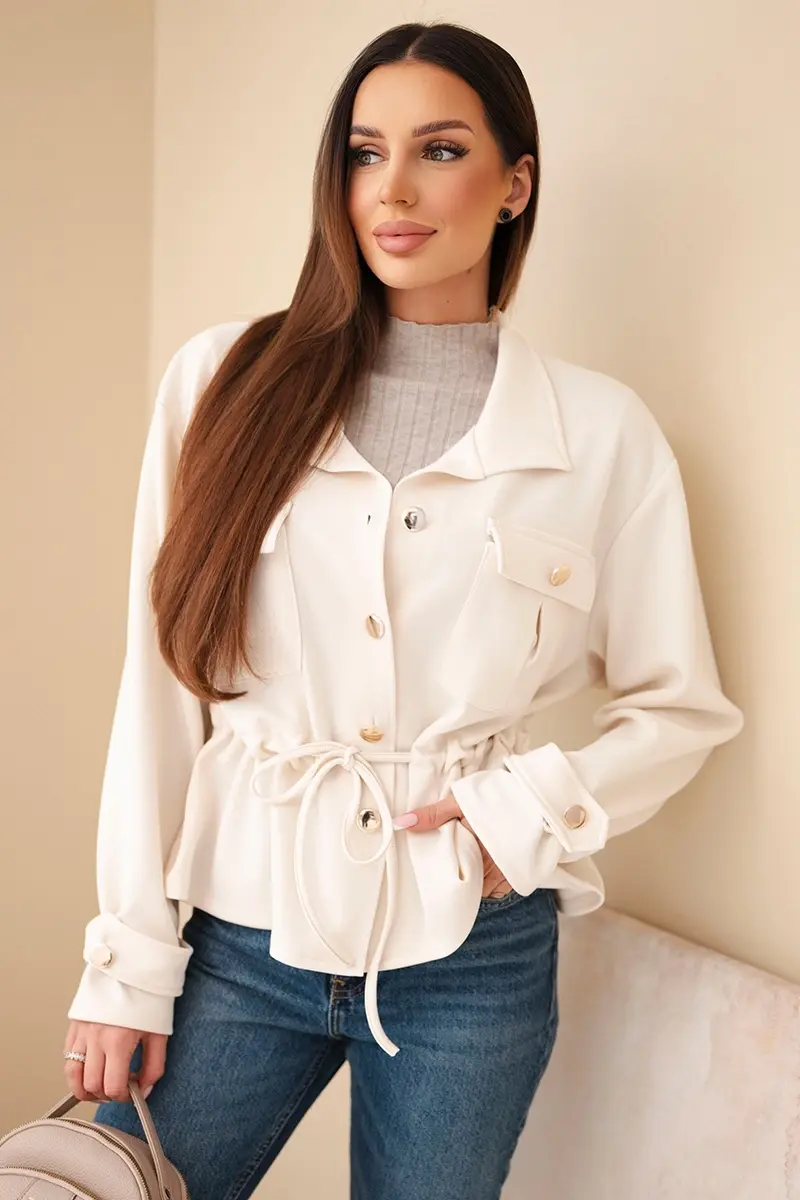 Kesi dámska mikina na zips s kapucňou