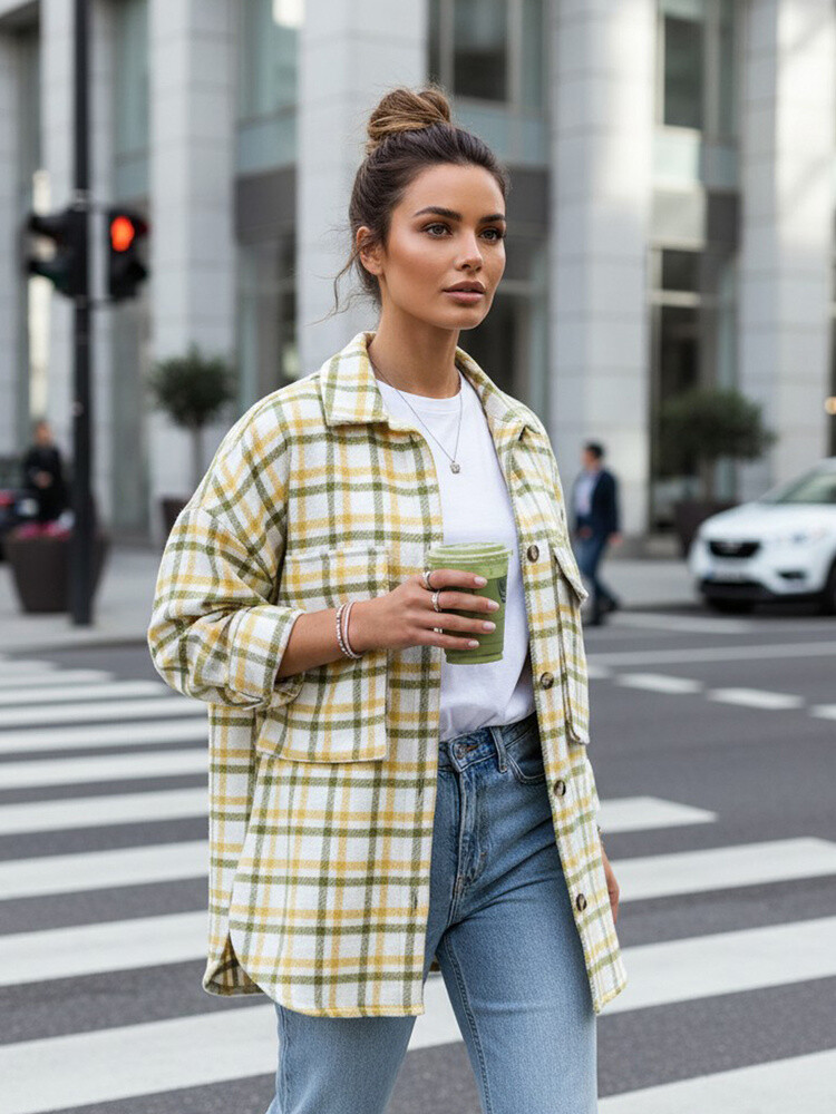 Dámska vzorovaná košeľa Dstreet