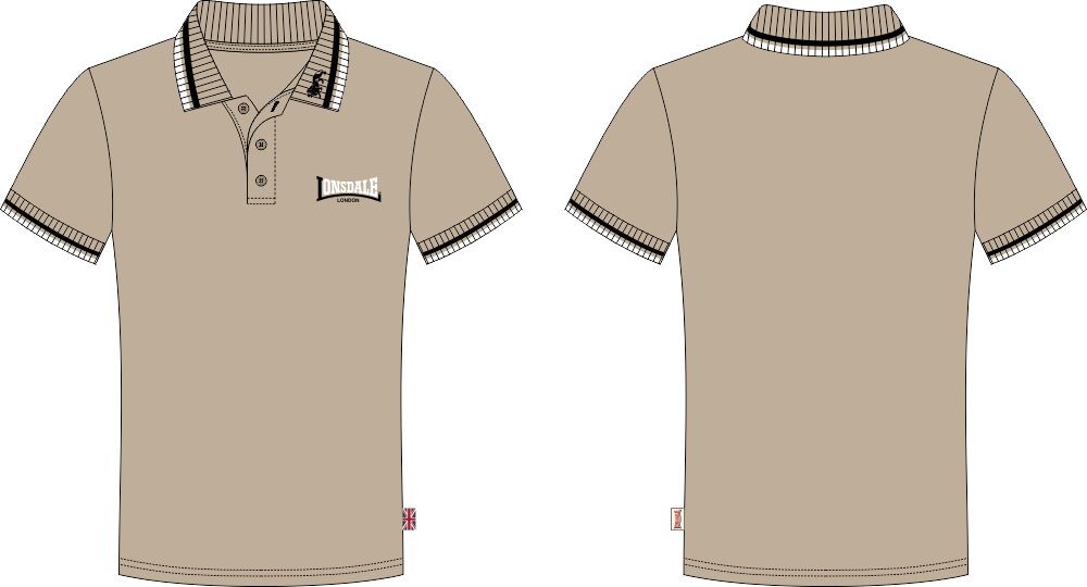 Pánske polo tričko Lonsdale slim fit