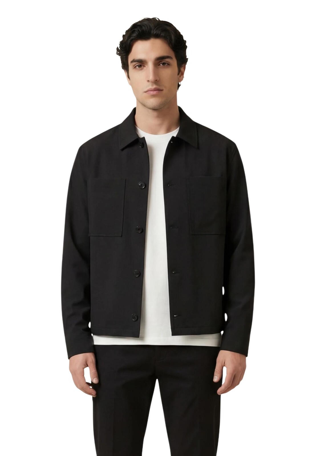 Čierna rifľová bunda Only & Sons