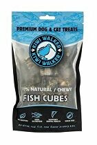 Pochoutka vzduchem sušené kostky rybí kůže 100g Kiwi