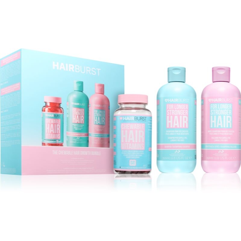 Hairburst The Chewable Hair Growth Bundle darčeková sada pre podporu rastu vlasov