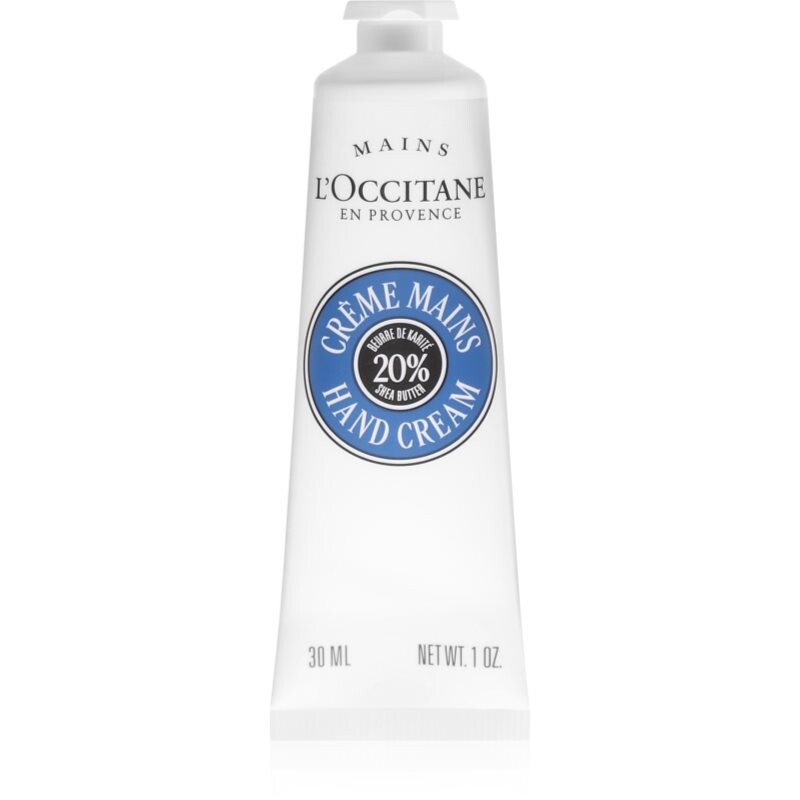 L’Occitane Shea Butter Hand Cream ošetrujúci krém na ruky 30 ml