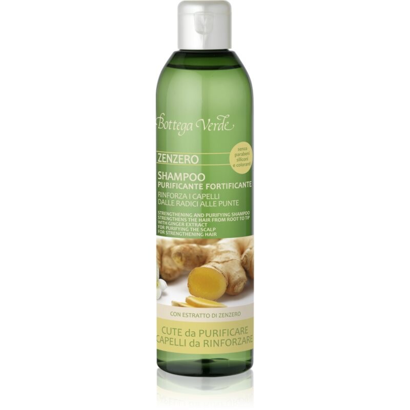Bottega Verde Zenzero čistiaci šampón pre posilnenie vlasov 250 ml