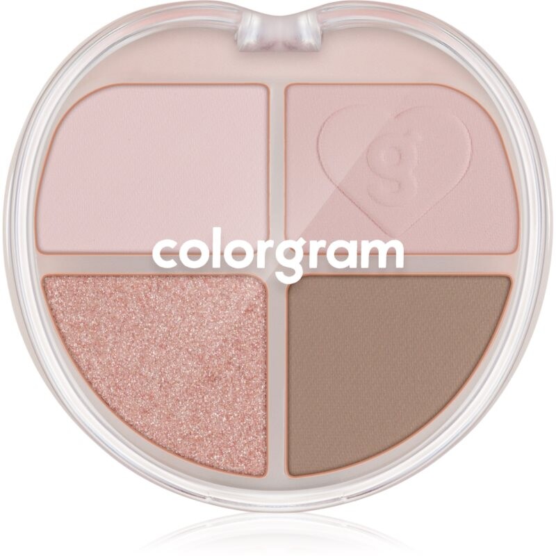Colorgram Tintin Dory Eyeshadow Palette paletka očných tieňov a rozjasňovačov odtieň 06 Mochi Dory 4 g
