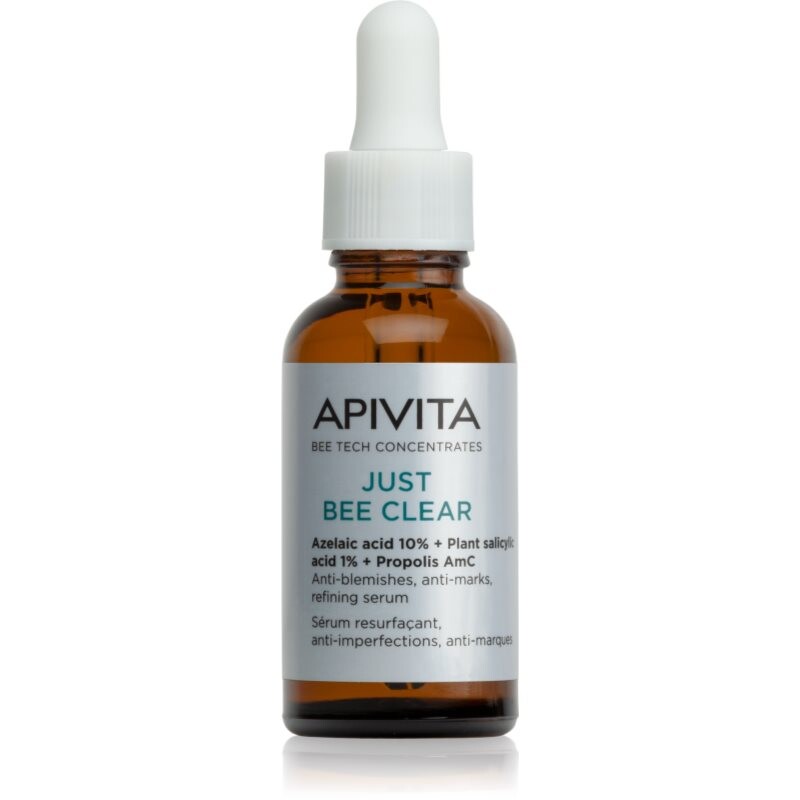 Apivita Just Bee Clear Serum sérum pre mastnú a problematickú pleť 30 ml