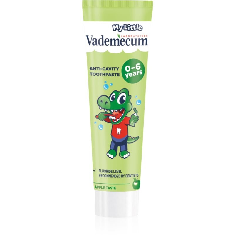Vademecum My Little Apple detská zubná pasta s fluoridom jablko 50 ml