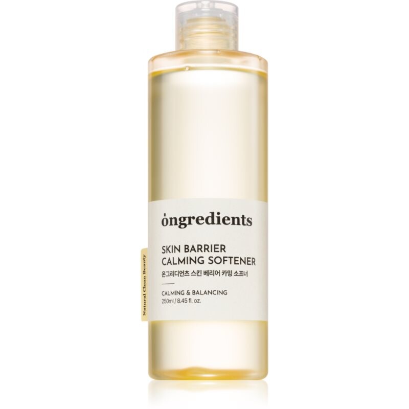 Ongredients Skin Barrier Calming Softener upokojujúce tonikum s hydratačným účinkom 250 ml