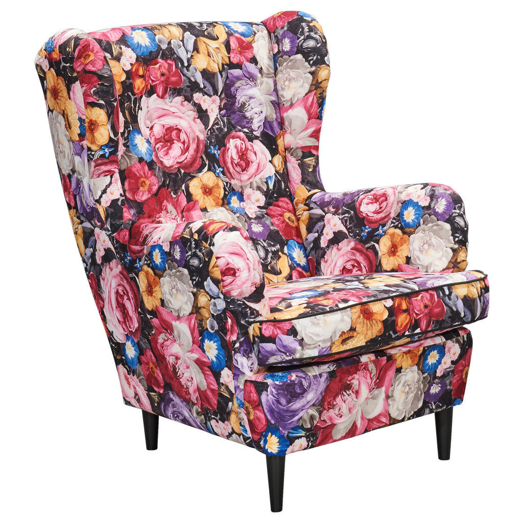 MID.YOU KRESLO, textil, viacfarebná