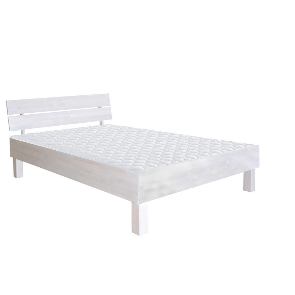 Carryhome POSTEĽ, 120/200 cm biela