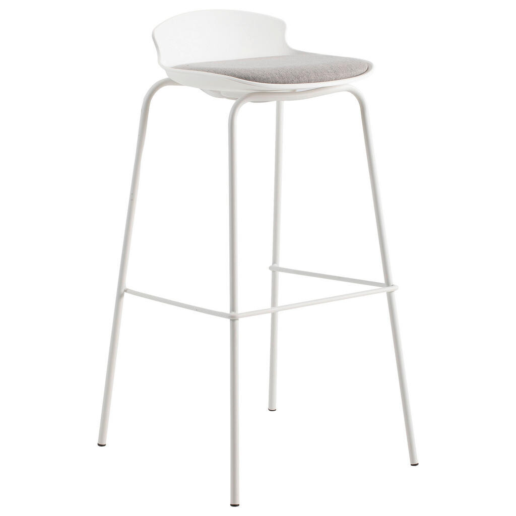 Boxxx BAROVÁ STOLIČKA, biela, svetlosivá