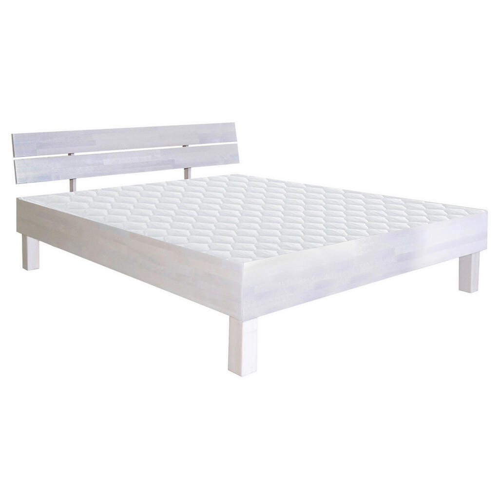 Carryhome POSTEĽ, 180/200 cm, biela