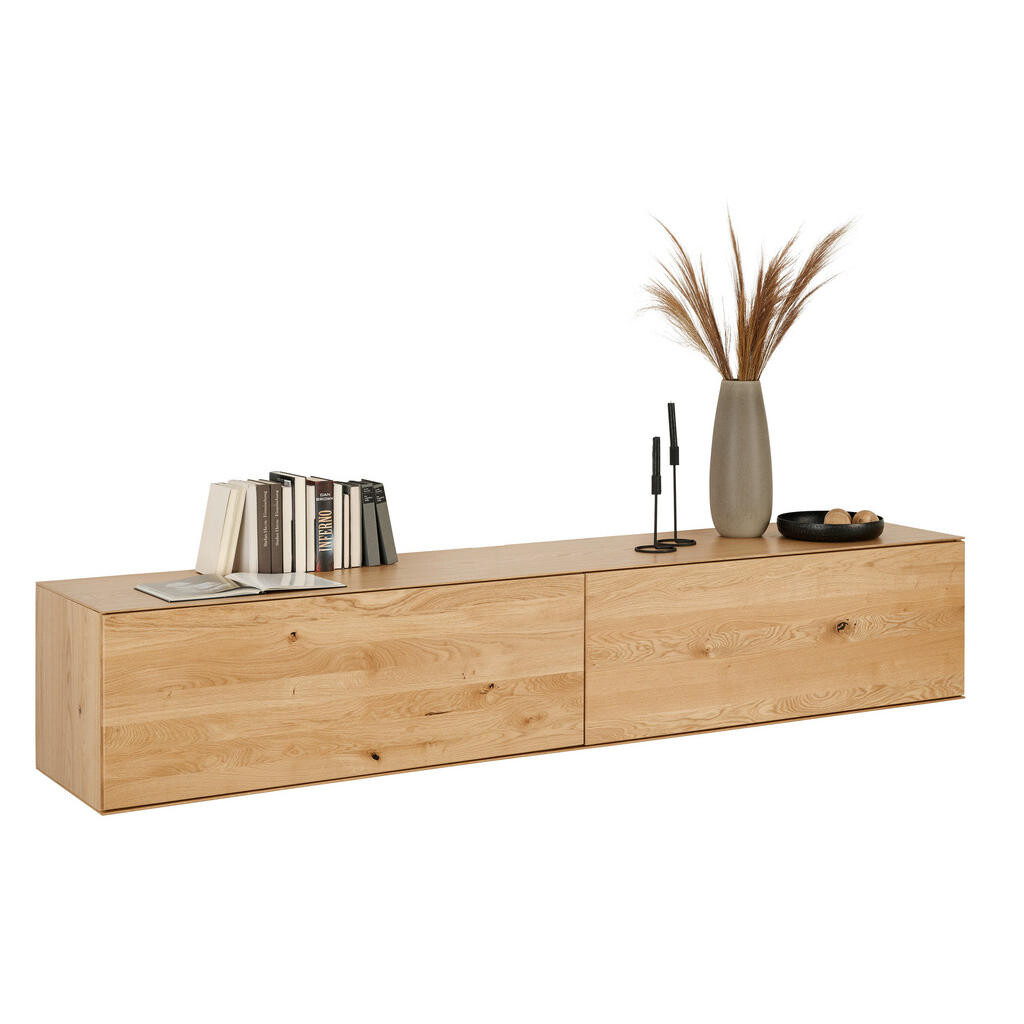 Dieter Knoll NÍZKA KOMODA, dub, farba duba, 242/44/50 cm