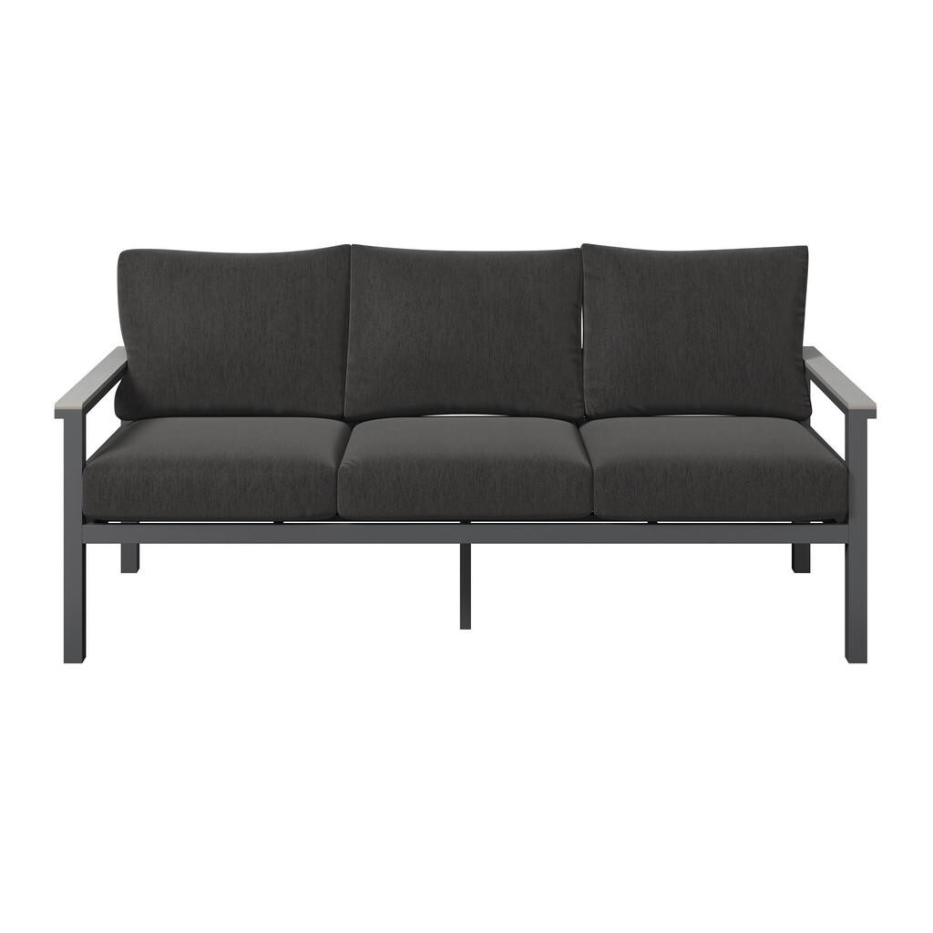 Amatio 3-MIESTNA LAVICA kov, plast, textil