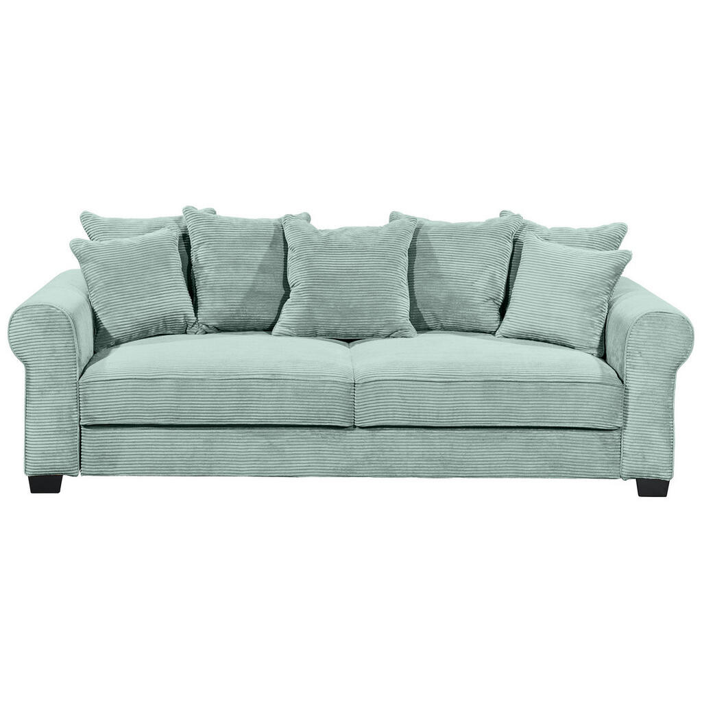 MID.YOU ROZKLADACIA POHOVKA, textil, šalviovozelená