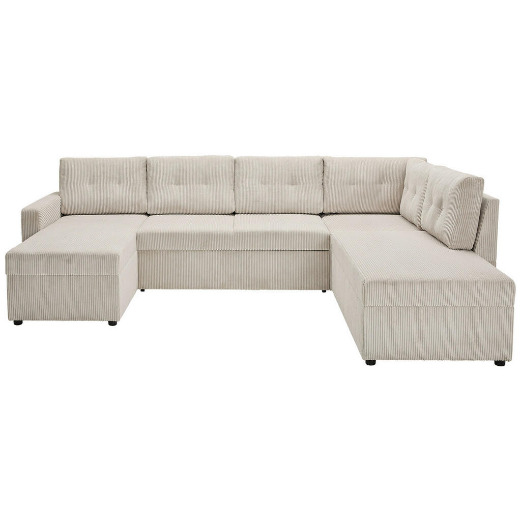 Carryhome SEDACIA SÚPRAVA, textil, prírodná farba