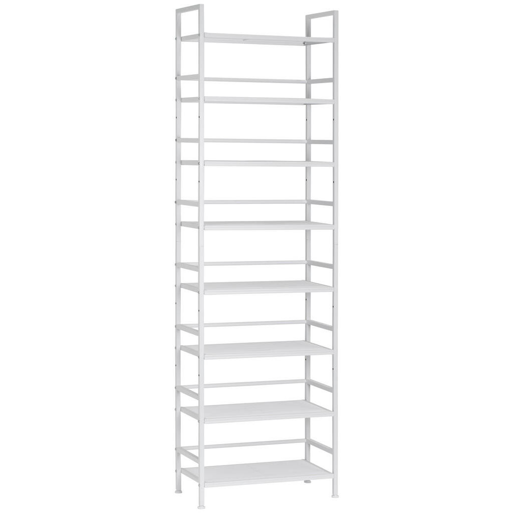 PBJ REGÁL NA TOPÁNKY, biela, 59/196/30 cm