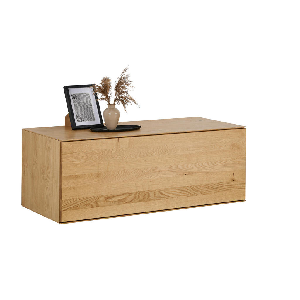 Dieter Knoll NÍZKA KOMODA, dub, farba duba, 121/44/50 cm