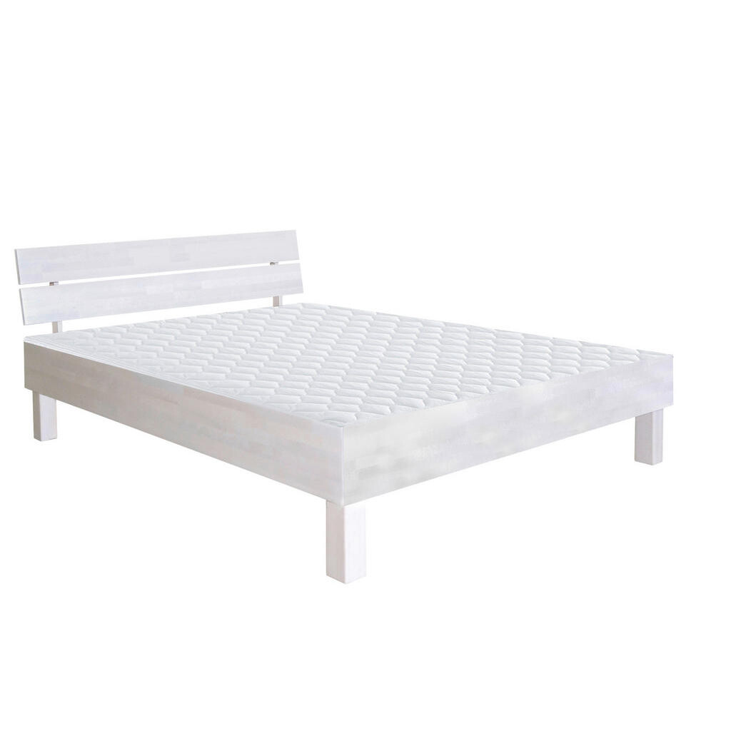 Carryhome POSTEĽ, 140/200 cm biela