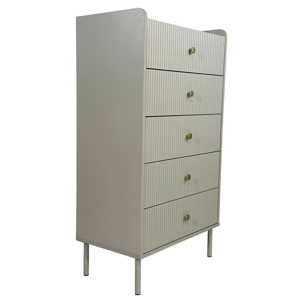 Xora KOMODA, farba duba, svetlosivá, 70/121,6/40 cm