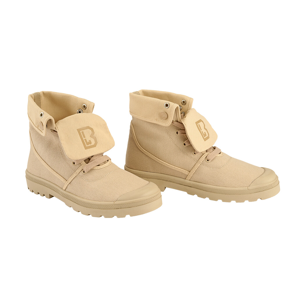 Topánky Brandit Military Canvas Sneaker High - béžové,