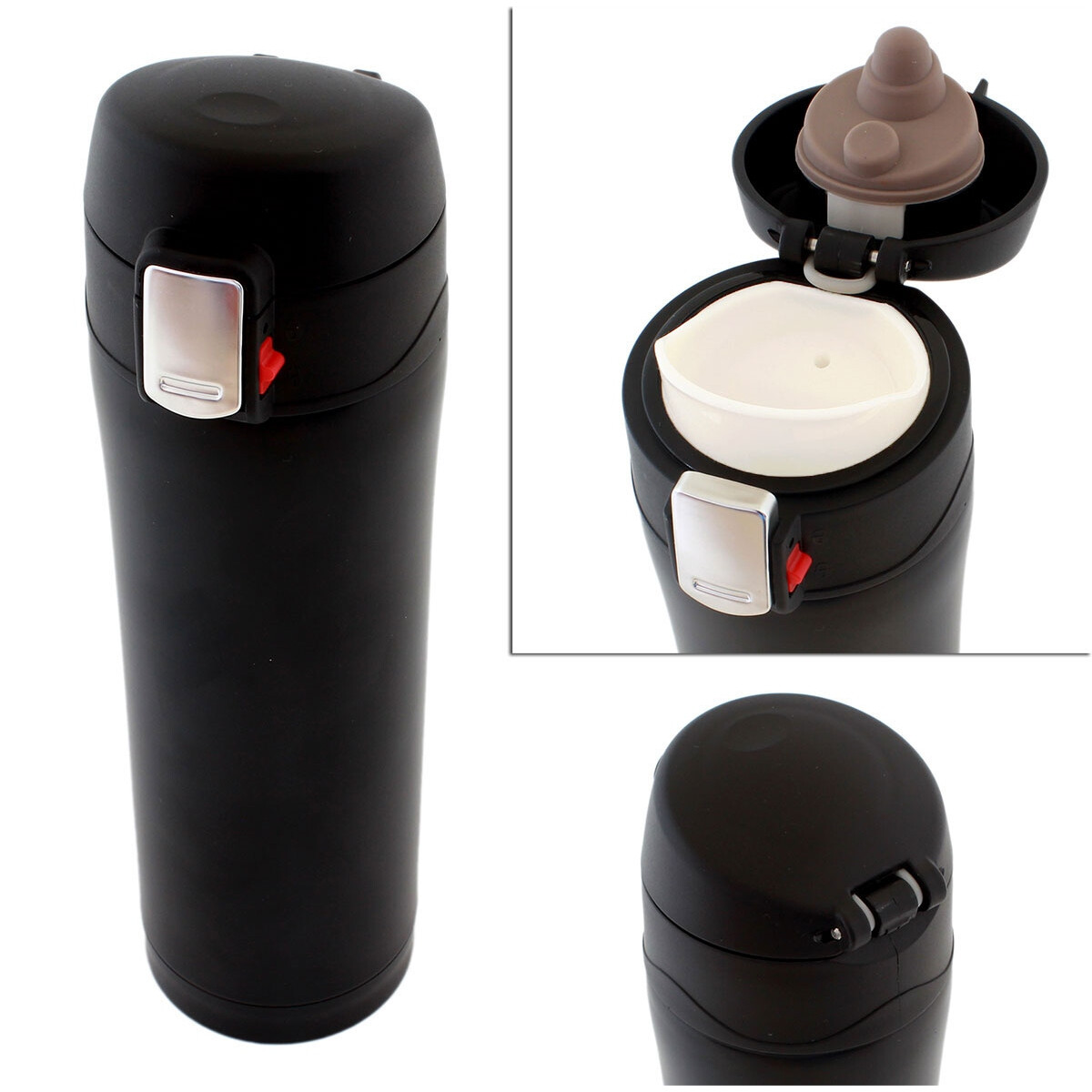 Termoska dvojstenná Teesa 450 ml - čierna