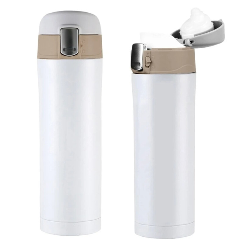 Termoska dvojstenná Teesa 450 ml - biela