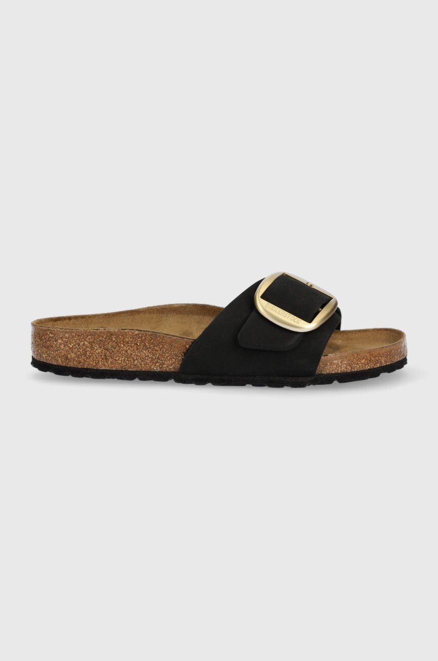 Semišové šľapky Birkenstock MADRID BIG BUCKLE Madrid Big Buckle