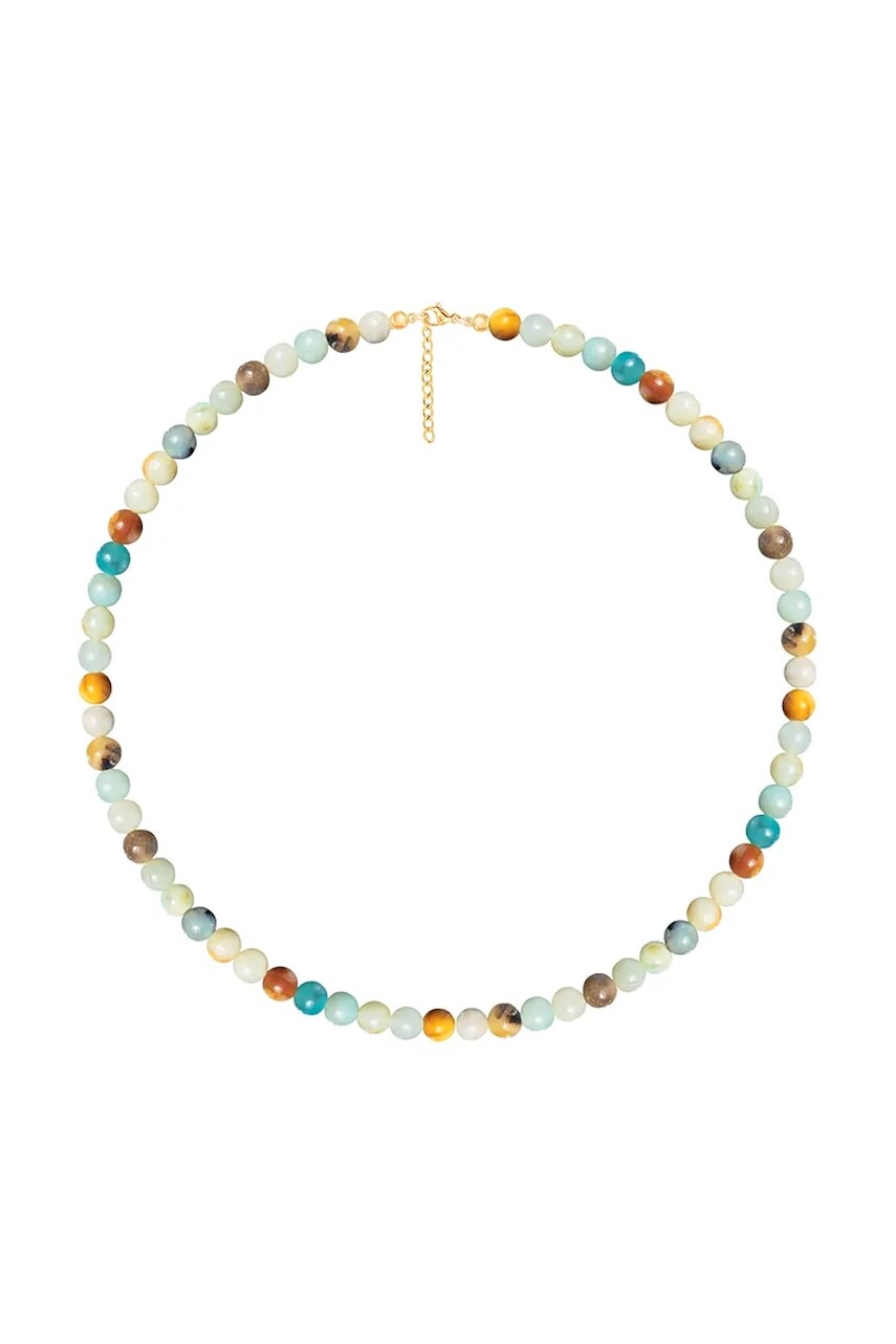 Náhrdelník s prírodnými kameňmi Lilou