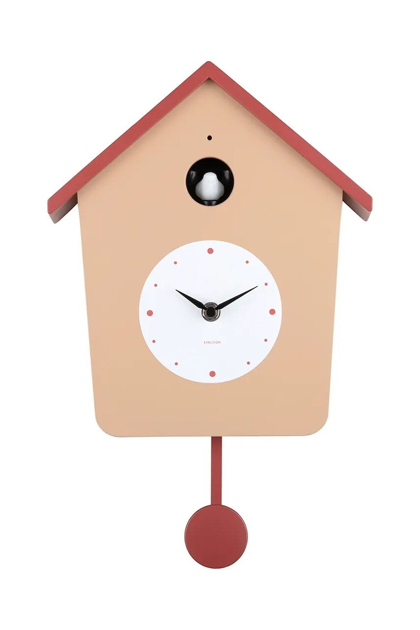 Nástenné hodiny Karlsson Cuckoo Light 26,5 cm