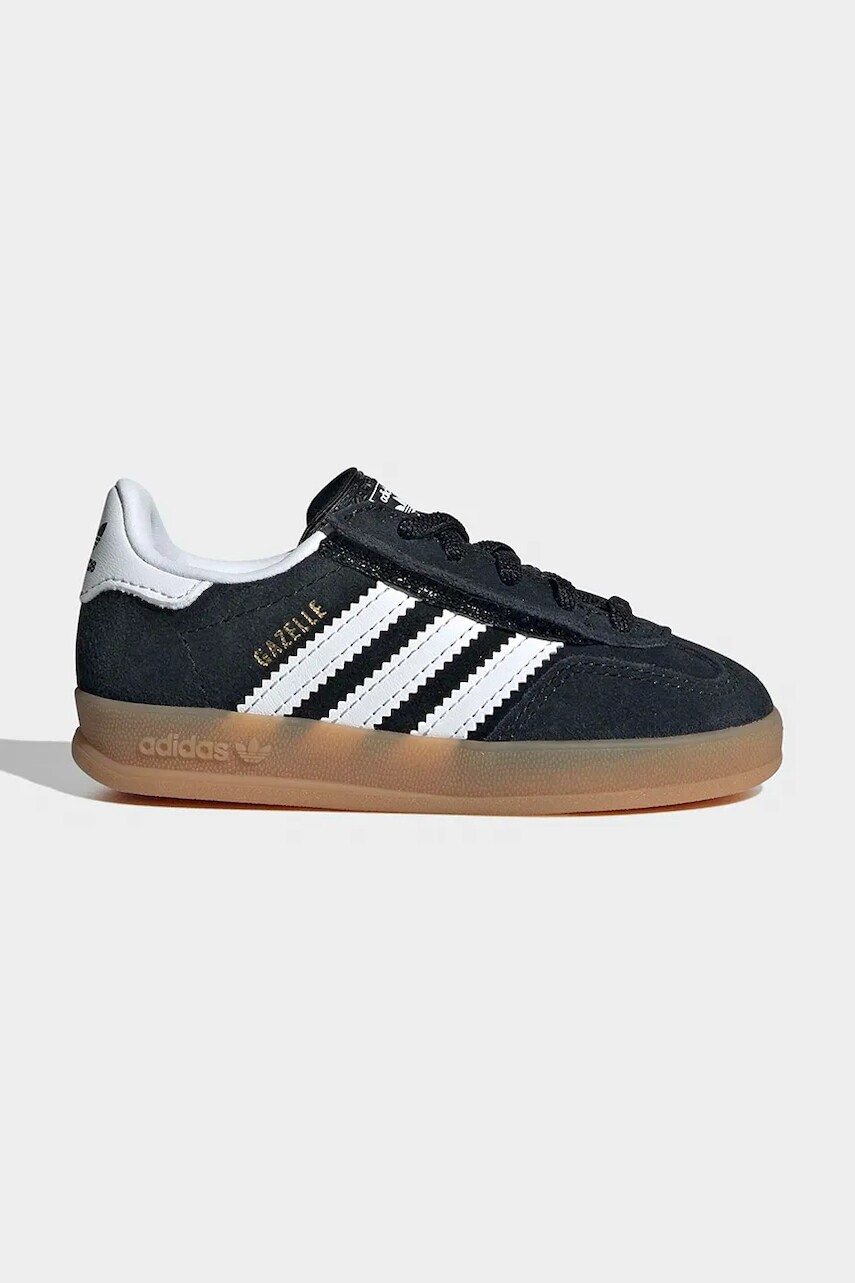 Detské semišové tenisky adidas Originals GAZELLE INDOOR
