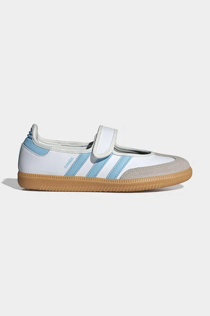 Detské kožené balerínky adidas Originals DISNEY SAMBA JANE