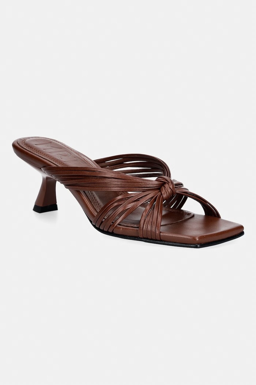 Kožené šľapky Souliers Martinez AMANDA