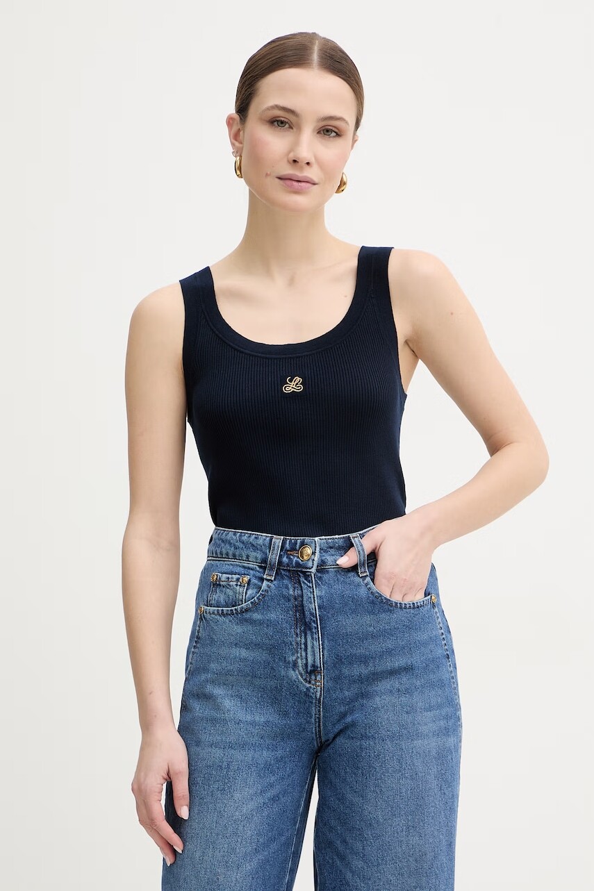 Bavlnený top Luisa Spagnoli Cucirino