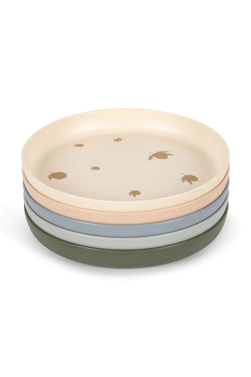 Detský tanier Konges Sløjd PLATE 5-pak